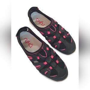 Rykä Hula Black & Pink Fisherman Sports Sandal Size 8W